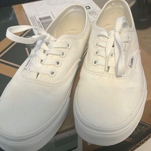 White New Era Vans